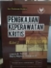 Image of Pengkajian keperawatan kritis [Edisi 2] seri pedoman praktis