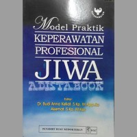 Image of Model praktik keperawatan profesional jiwa