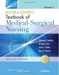 Image of Brunner & Suddarth's texbook of Medical -Surgical Nursing (Vol.1)